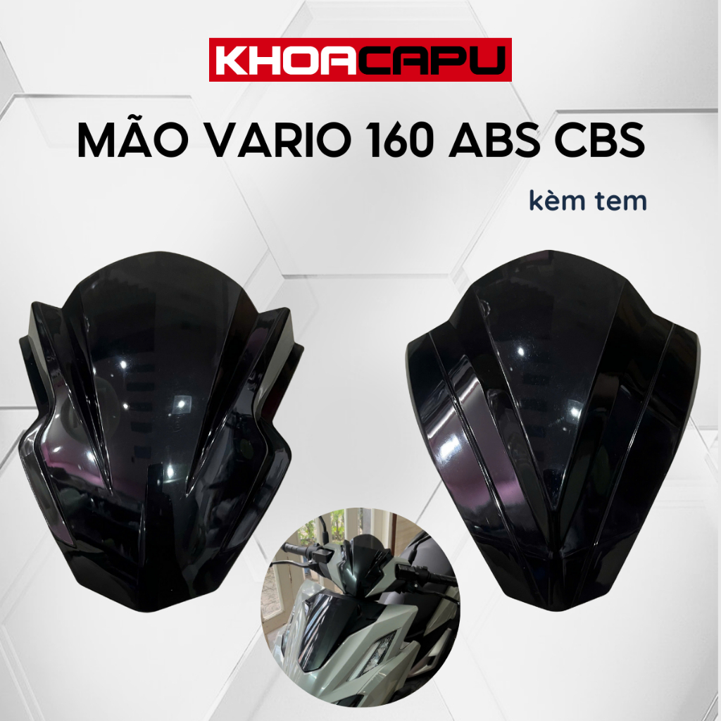 Mão Vario 160 ABS CBS, Ốp Đầu Vario 160