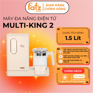 Máy đa năng điện tử FATZ BABY Multi-KING 2 FB9600RS, Tiệt trùng UVC LED, Sấy khô, Làm sữa chua