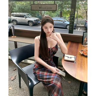 [HÀNG ĐẶT TRƯỚC] Đầm maxi hai dây thun lưới #297