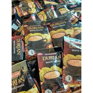 Sỉ 10 Túi Cà Phê SẦU RIÊNG (300 Gói) Rockcafe Rock cafe Vị Sầu Riêng - White Coffee Durian