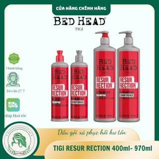 DẦU GỘI XẢ TIGI BED HEAD ĐỎ PHỤC HỒI TÓC RESURRECTION LEVEL 3 400ML 970ML