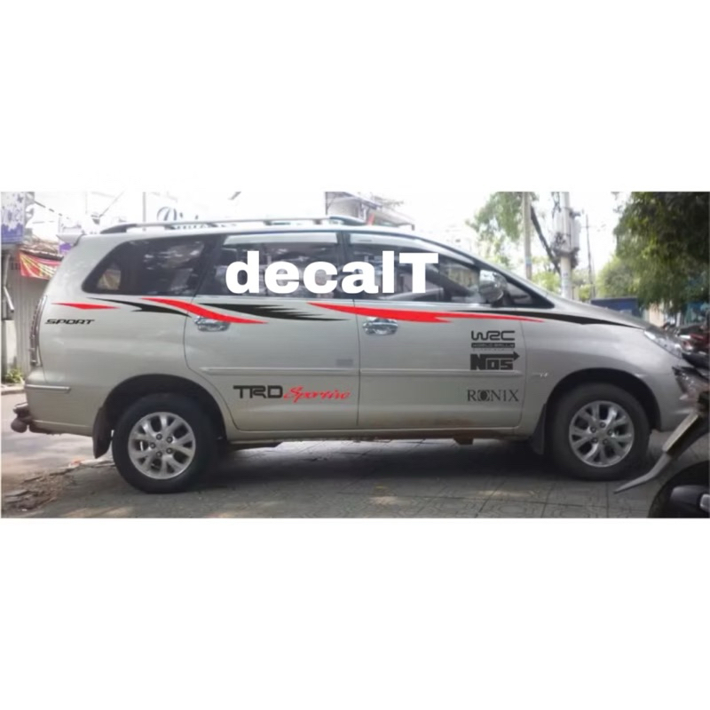 Tem Dán Sườn Xe Innova. Tem Dán Sườn Xe Innova (I0041)