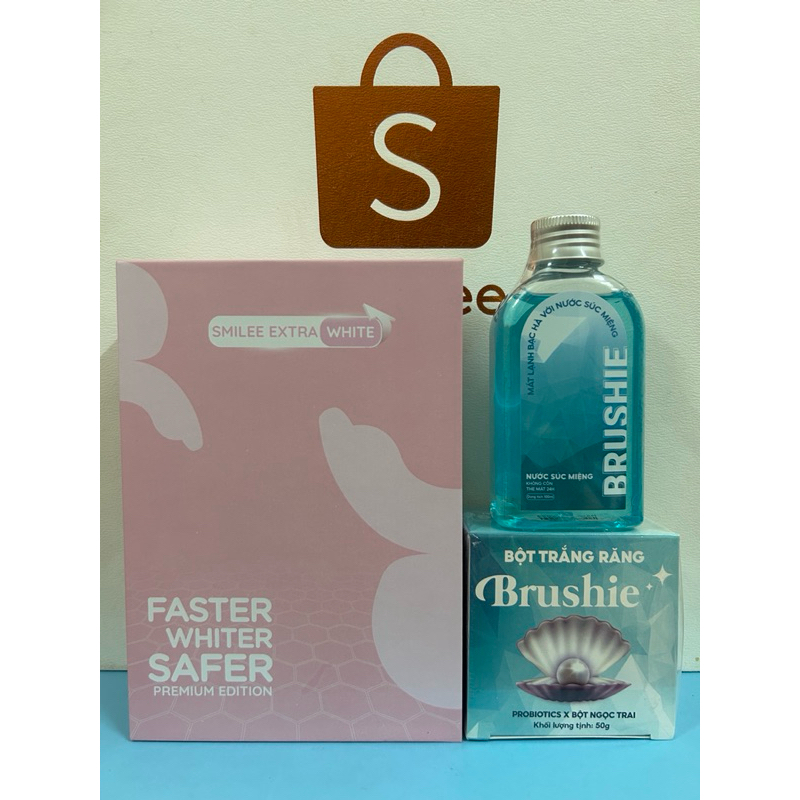 Bộ Kit Trắng Răng Smilee Extra kèm quà