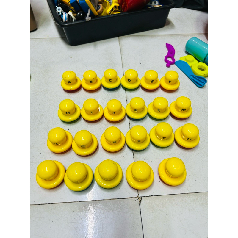 Bộ chữ cái chơi đất nặn Play-Doh Letters and Language - Plasticine chính hãng