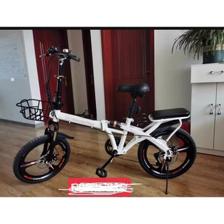 Xe đạp gấp 20 icnh phanh đĩa đôi, giảm xóc kép ( xe đạp số siêu nhẹ)