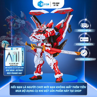 [ Tặng Bộ dụng cụ 89K ] Mô hình lắp ráp MG Astray Red Frame KAI tỉ lệ 1/100, đồ chơi lắp ráp cao 20cm DEGO Toy