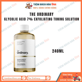  Toner tẩy da chết giảm dầu giảm thâm The Ordinary Glycolic Acid 7% Toning Solution 240ml - Tiệm bách hóa Ú na 