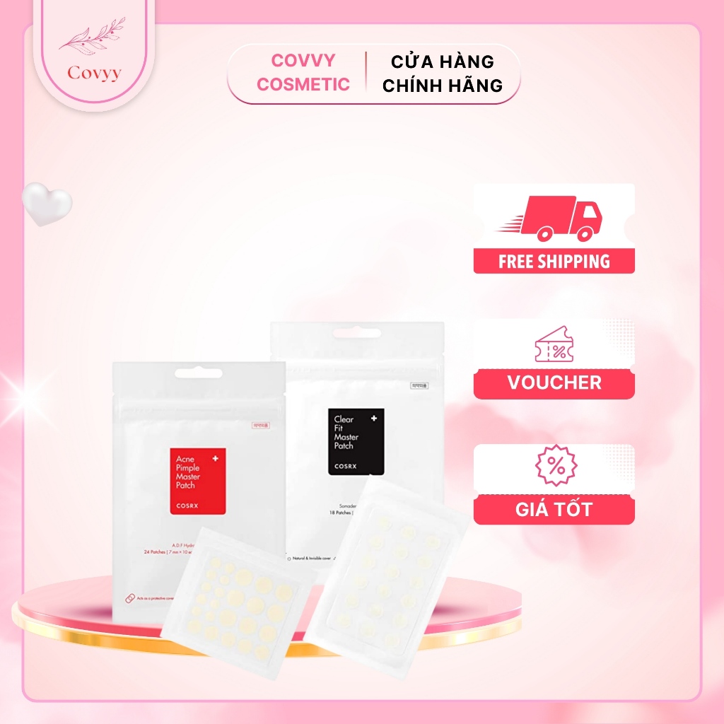 Dán mụn COSRX 🍓FREESHIP🍓Acne Pimple Master Patch.