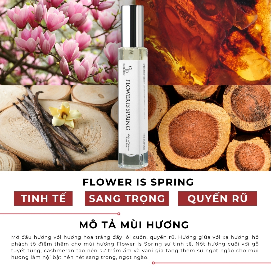 [SET QUÀ 01 TÙY CHỌN MÙI] 02 chai tinh dầu nước hoa CODEDECO 10ml dạng xịt + 4 vial 2.5 mùi ngẫu nhiên | BigBuy360 - bigbuy360.vn
