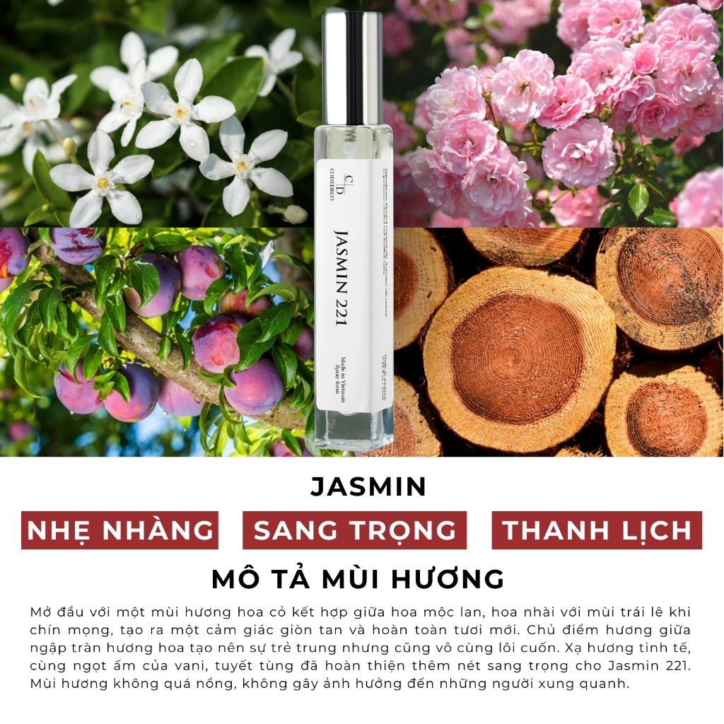 [SET QUÀ 01 TÙY CHỌN MÙI] 02 chai tinh dầu nước hoa CODEDECO 10ml dạng xịt + 4 vial 2.5 mùi ngẫu nhiên | BigBuy360 - bigbuy360.vn
