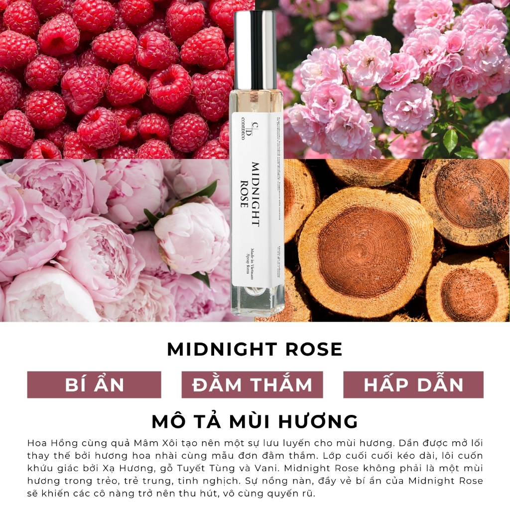 [SET QUÀ 01 TÙY CHỌN MÙI] 02 chai tinh dầu nước hoa CODEDECO 10ml dạng xịt + 4 vial 2.5 mùi ngẫu nhiên | BigBuy360 - bigbuy360.vn
