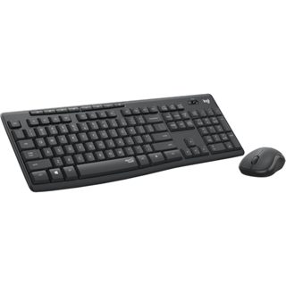 Bàn phím + Chuột không dây Logitech MK295 Silent (Đen) - Bảo hành 12 tháng