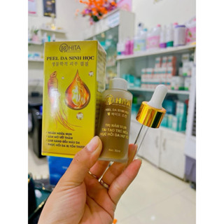 Peel Da Sinh Học Sâm Tái Tạo Hita 50ml giúp làm mờ nám sạm, tàn nhang và tái tạo loại bỏ lớp da xỉn màu