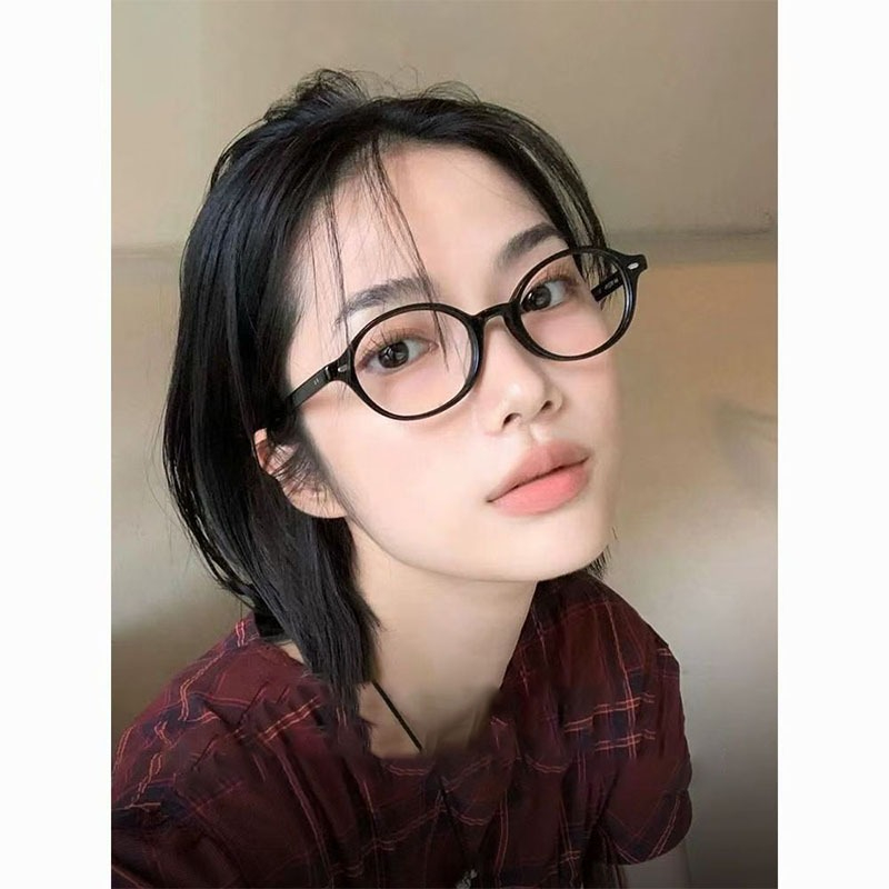Kính mắt Hàn Quốc dành cho nữ hình bầu dục oval chống ánh sáng xanh đi chơi selfie checkin sang chảnh EMOJI 579