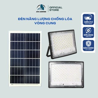 Đèn Năng Lượng Mặt Trời Chống Loá  ATH LIGHTING Loại Đèn Led Tích Điện Có Cảm Biến Ánh Sáng Cao Cấp 200w,300w,400w