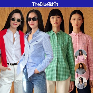 TheBlueTshirt - Áo sơ mi tay dài phom regular nữ - The A Classic Shirt - Women