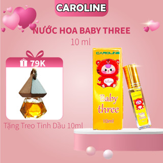 NƯỚC HOA THIẾU NỮ BABY THREE BY CAROLINE 10ml