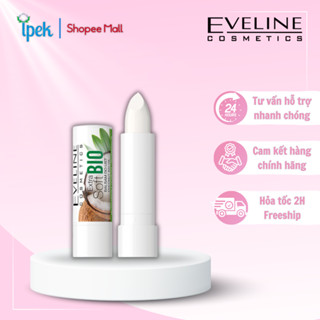 Son dưỡng Eveline Extrasoft Bio dưỡng ẩm môi hương dừa 4g