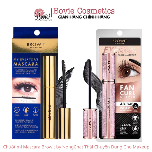  Chuốt mi Mascara Browit by NongChat Thái Chuyên Dụng Cho Makeup 