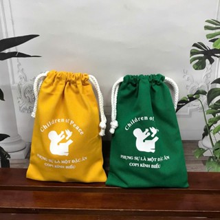 Túi rút nhiều màu có in hình