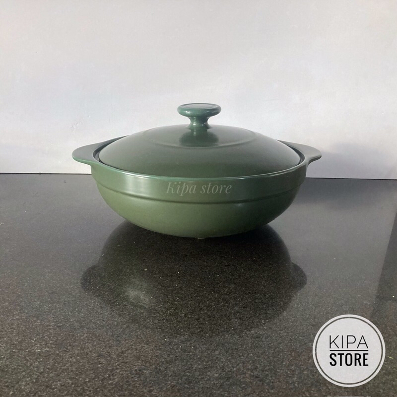 Nồi sứ dưỡng sinh Minh Long 3 lít luna - Nồi chuyên dùng bếp gas, bếp Hồng ngoại - Kipa store