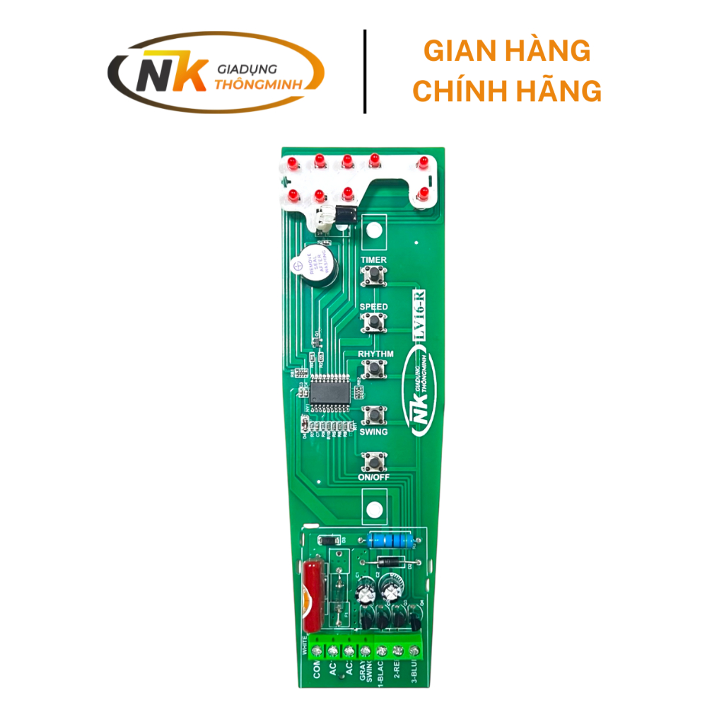 Bộ mạch điều khiển từ xa Mitsubishi cho Quạt Cây LV16-RT,RR,RS