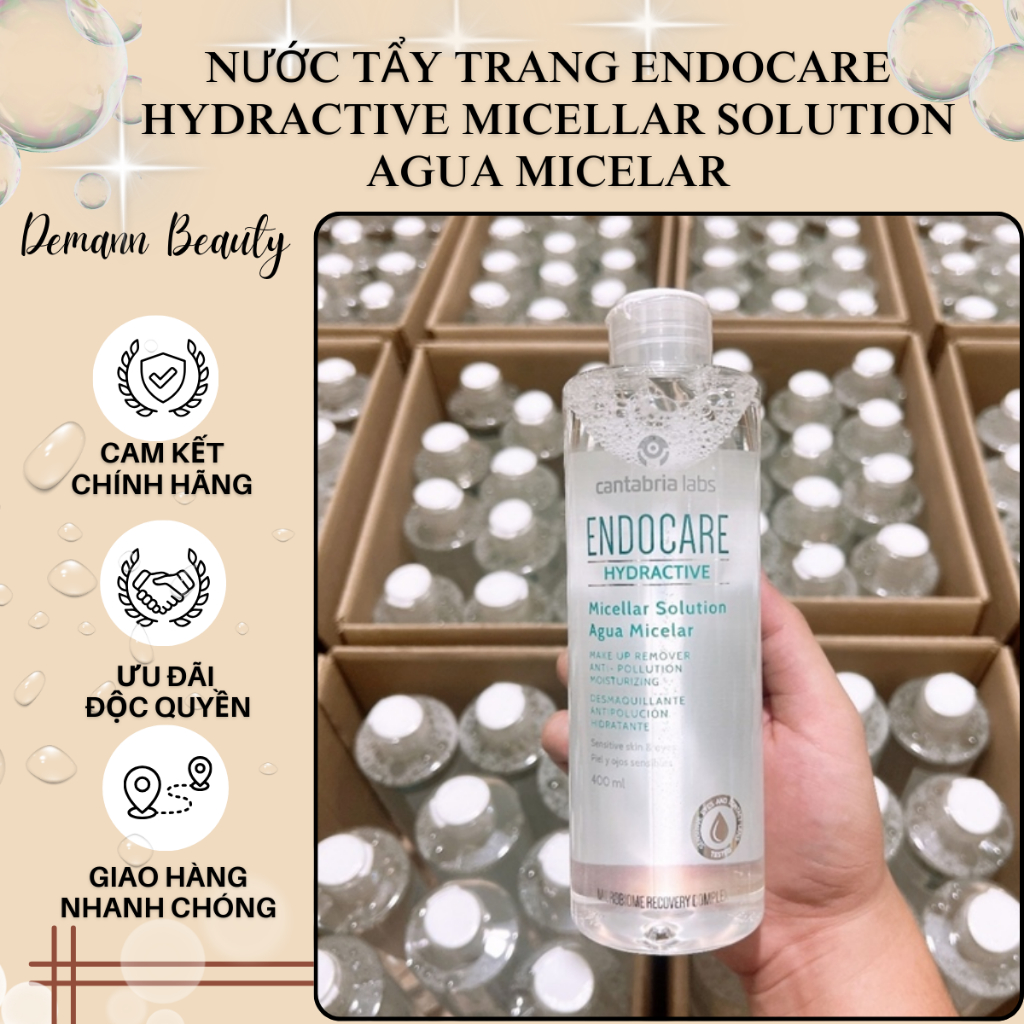 Nước tẩy trang ENDOCARE Hydractive Micellar Solution Agua Micelar