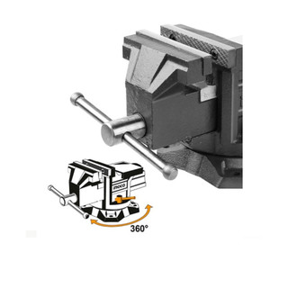 INGCO Ê tô kẹp 8 inch HBV088  (Cam kết Chính Hãng 100%)