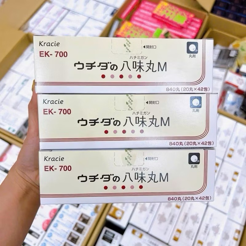 Viên uống bổ thận EKT-700 Kracie Hachimi mẫu mới 840v