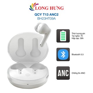  Tai nghe Bluetooth True Wireless QCY T13 ANC2 BH23HT09A - Hàng chính hãng 