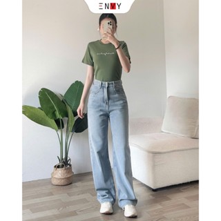Quần Jean Ống Suông Trơn Basic ENVY J129 dễ phối đồ