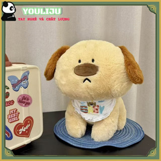 Gấu bông siêu dễ thương Thú nhồi bông chó mũi to đáng yêu, gối ôm êm ái, quà sinh nhật ý nghĩa cho cả nam và nữ