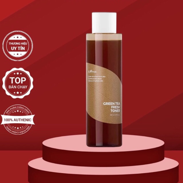 Nước hoa hồng trà xanh ISNTREE GREEN TEA FRESH TONER