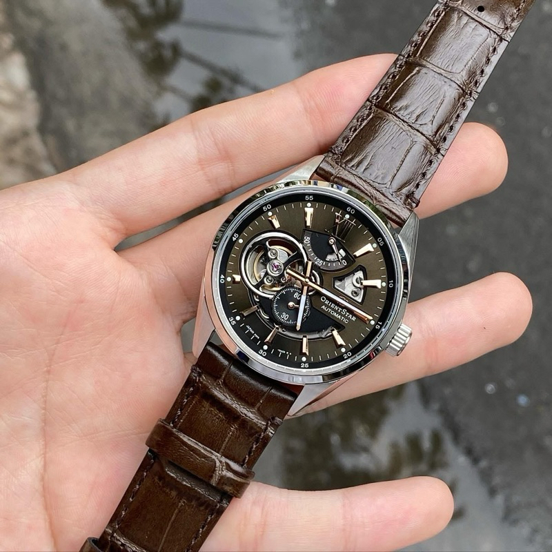 Đồng hồ nam dây da Orient Star Joker Automatic Contemporary Skeleton RE-AV0006Y00B RE-AV0006Y00Z