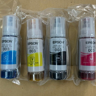 Bộ 4 màu=Mực 003 bóc máy epson L3110/ L3150/L1110/L4150/L3210/L1250/L3250/l121/L1210 (lẻ tuỳ khách chọn màu)