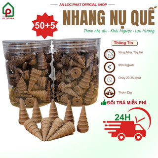 [Hộp 50+5] Nhang Nụ Quế, Xông Nhà - An Lộc Phát