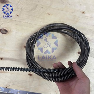  Dây lò xo thông cống dùng máy khoan   phi 16 loại mềm loại 2,5m + kết nối máy khoan   
