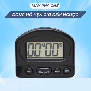 Đồng Hồ Hẹn Giờ Đếm Ngược Mini, đồng hồ bấm giờ, đồng hồ đếm ngược màn LCD kỹ thuật số hiển thị sắc nét dùng nhà bếp