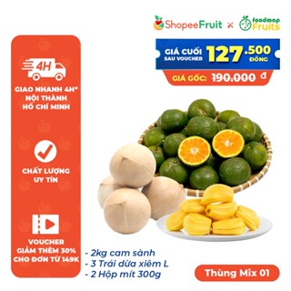 [Hỏa tốc HCM] Set Trái Cây Tươi - FoodMap Fruits
