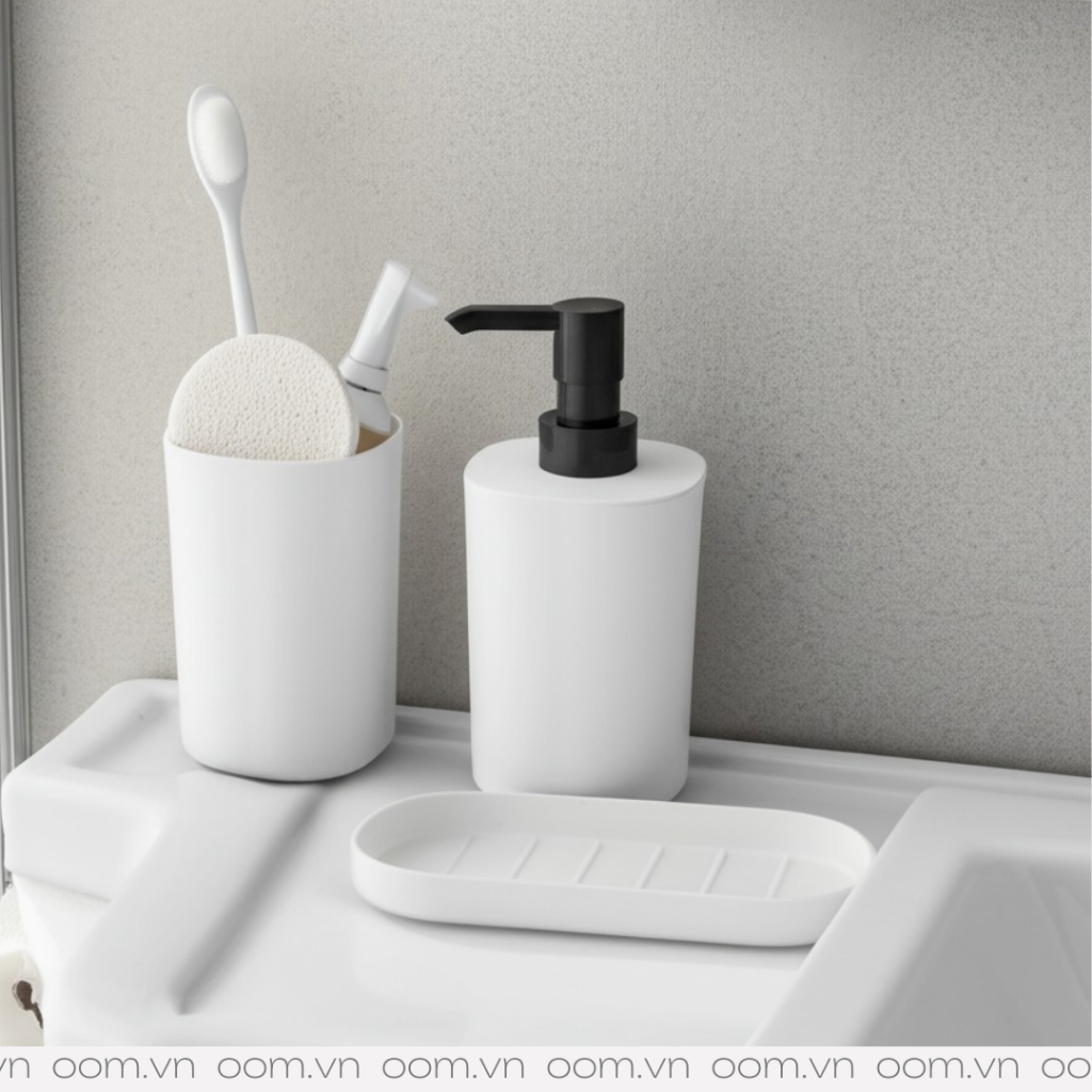 SET DỤNG CỤ PHÒNG TẮM IKEA STORAVAN
