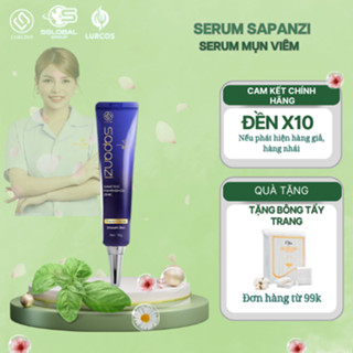  Serum Chăm Sóc Da Mụn Mờ Thâm LURCINN SAPANZI - DETOX ACNE 10ml 