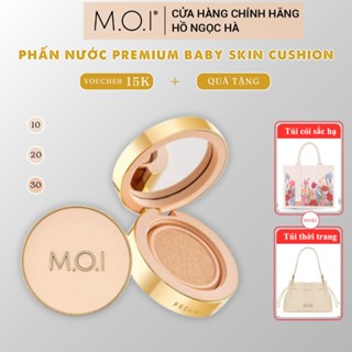 [Tặng quà] Phấn Nước Trang Điểm Cushion PREMIUM Hồ Ngọc Hà M.O.I - Kiềm Dầu Che Khuyết Điểm