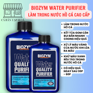  Biozym Water Quality Purifier làm trong nước hồ cá cao cấp 