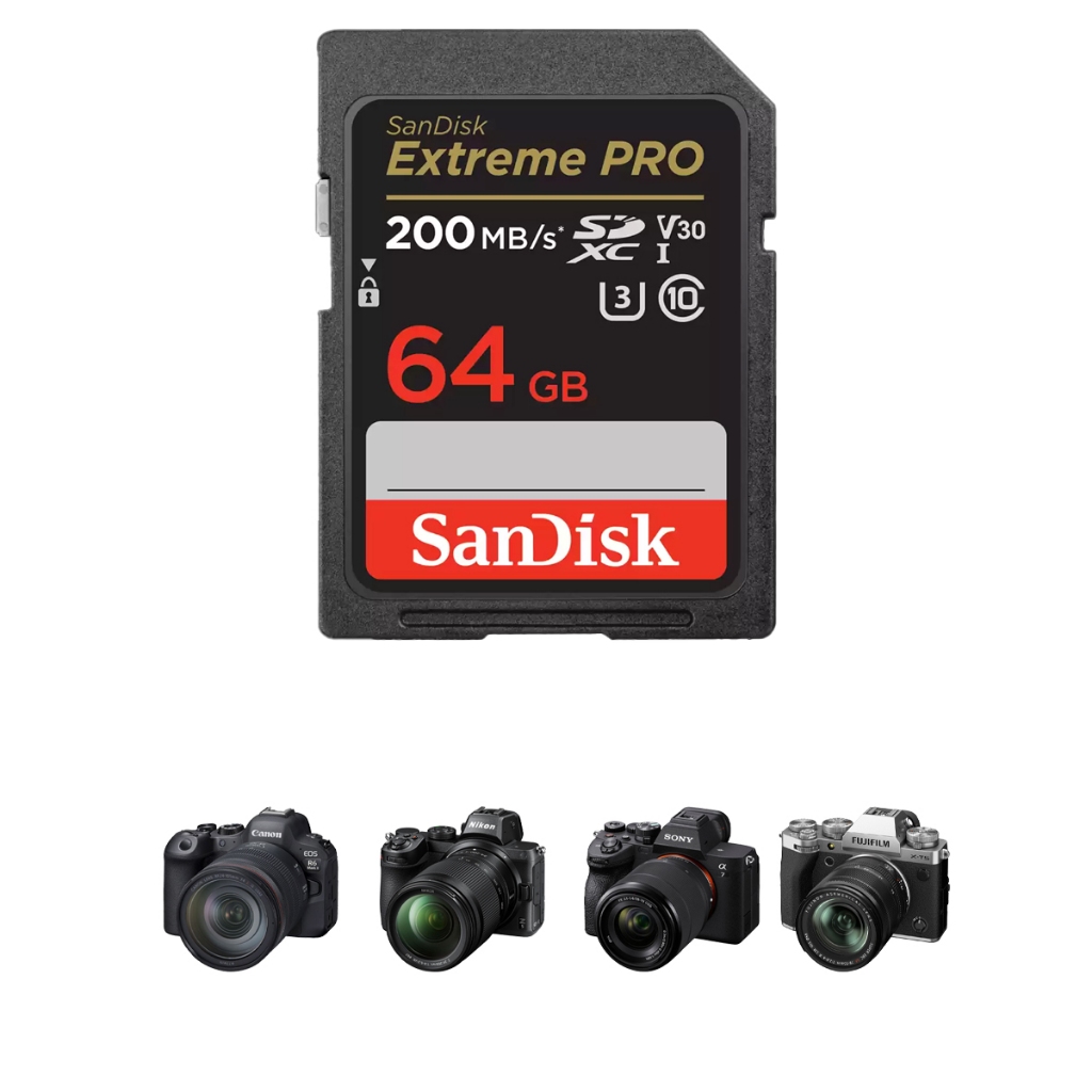 Thẻ nhớ MicroSDHC Sandisk EXTREME PRO 64GB 128GB - Sandisk SD 64GB