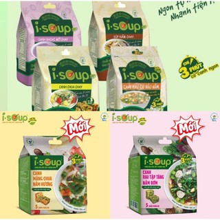COMBO  SƯU TẦM 7 Vị Canh chay ăn liền 3 phút , khách chọn phân loại