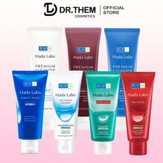 Sữa Rửa Mặt Hada Labo Premium / Advanced Nourish / Perfect White / Acne Care / Pro Anti Aging Cleanser 80g - Dr Thêm