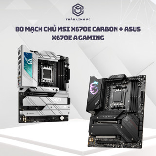 Bo mạch chủ Asus X870 A Gaming - MSI X670E Carbon + Asus X670E A Gaming(Trắng - Đen) - New 100%