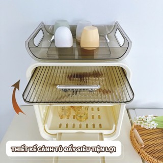 Tủ đựng bình sữa, hộp úp bình sữa cho bé có nắp đậy chống bụi và côn trùng [Keroshop]
