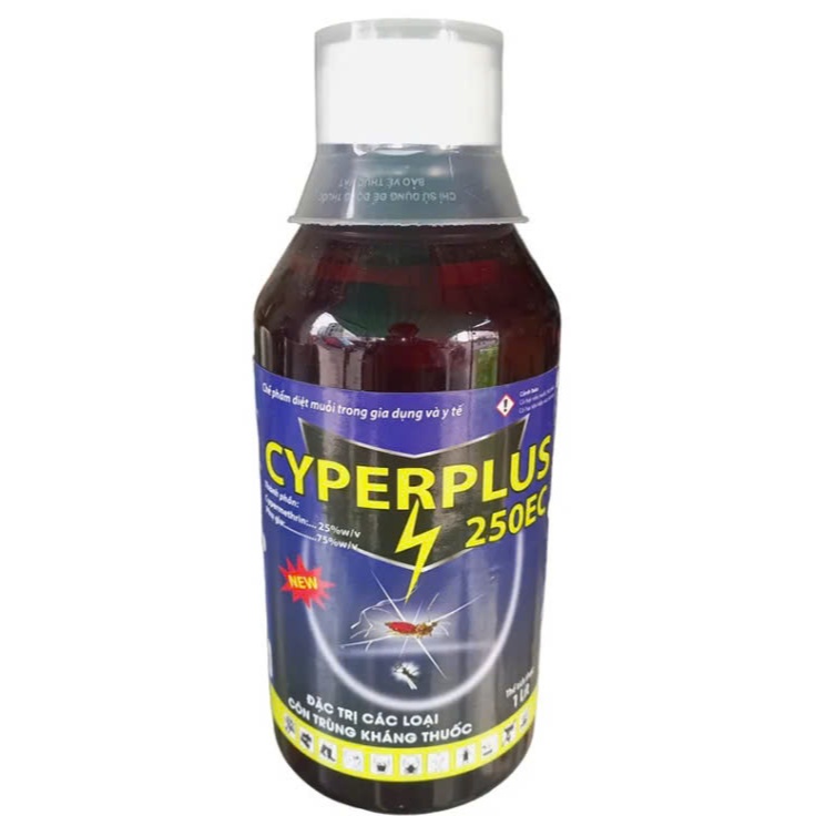 Thuốc diệt muỗi Cyper Plus 250EC- chai 1000ml