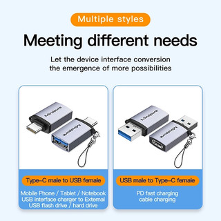 USB 3.2 / 3.0 Đầu chuyển đổi OTG USB Type C sang USB Full size  (TYPE C Male to USB Female Cable Adapter Converter)